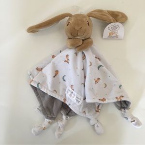 NEW Lovey Bunny “Guess How Much I Love You” Soft Baby Toy Security Blanket